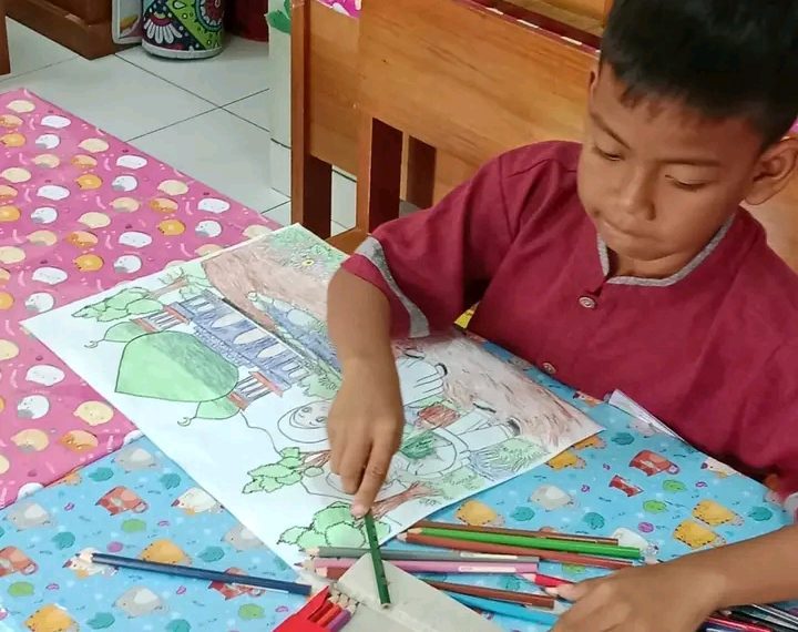 2 Santri TPA Darul Ulum mengikuti lomba FASI XII (Festival Anak Sholeh Indonesia) tingkat Provinsi Kalimantan Tengah