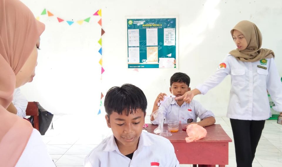 MI Izharul Ulum Gelar Ujian Praktik Untuk Murid Kelas 6