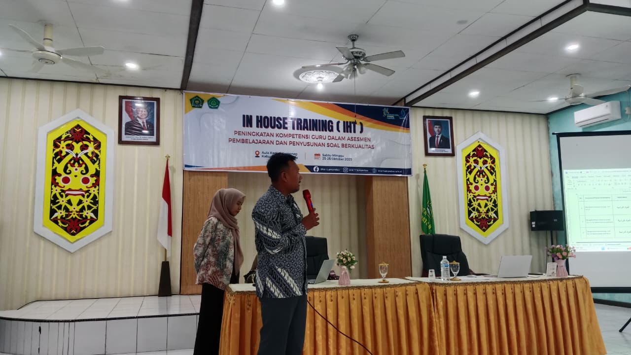 Guru MI Izharul Ulum Ikuti IHT Kementerian Agama Lamandau