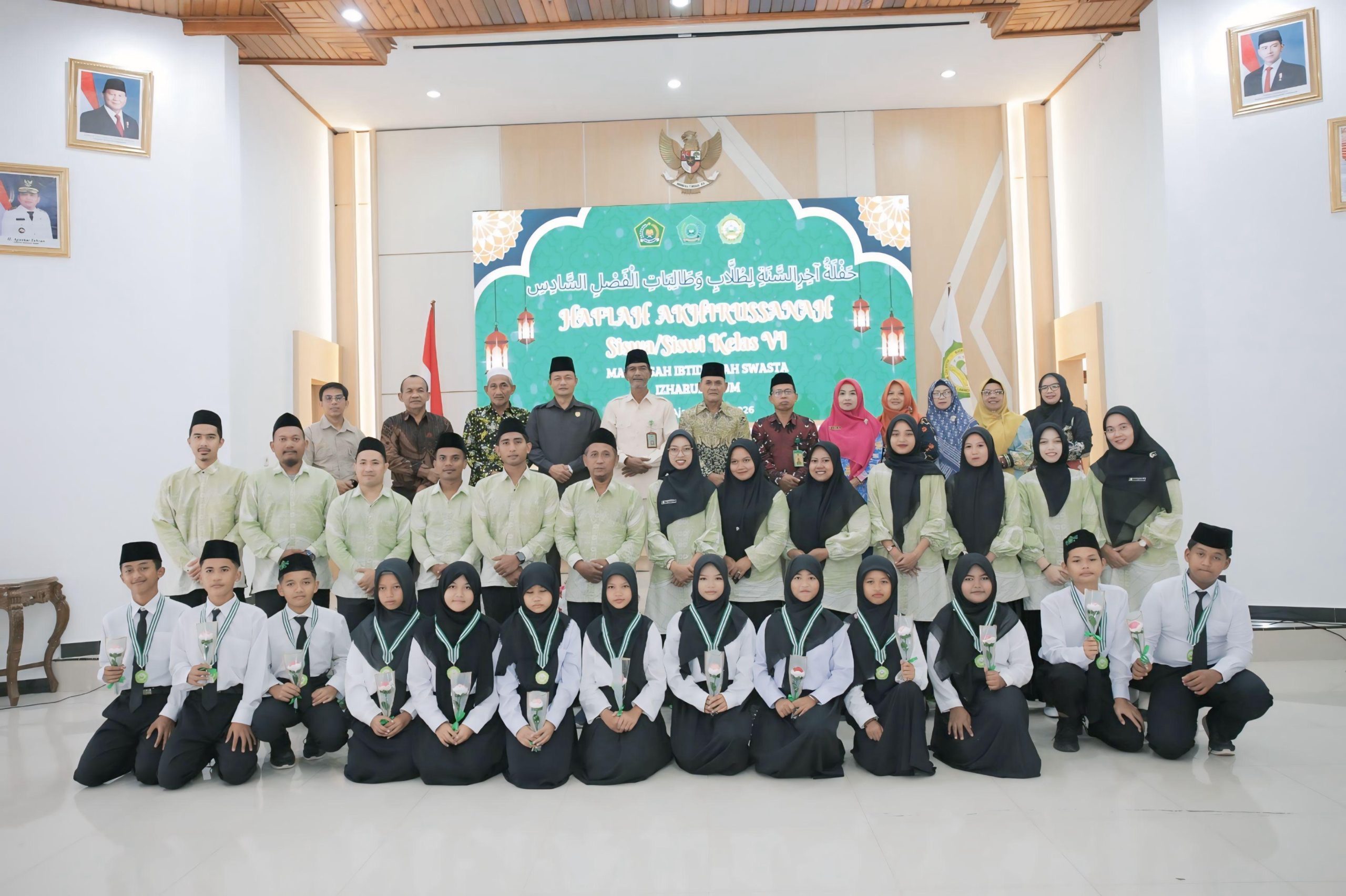 Haflah AkhirussanahMadrasah Ibtidaiyah Izharul Ulum Tahun Pelajaran 2025-2026